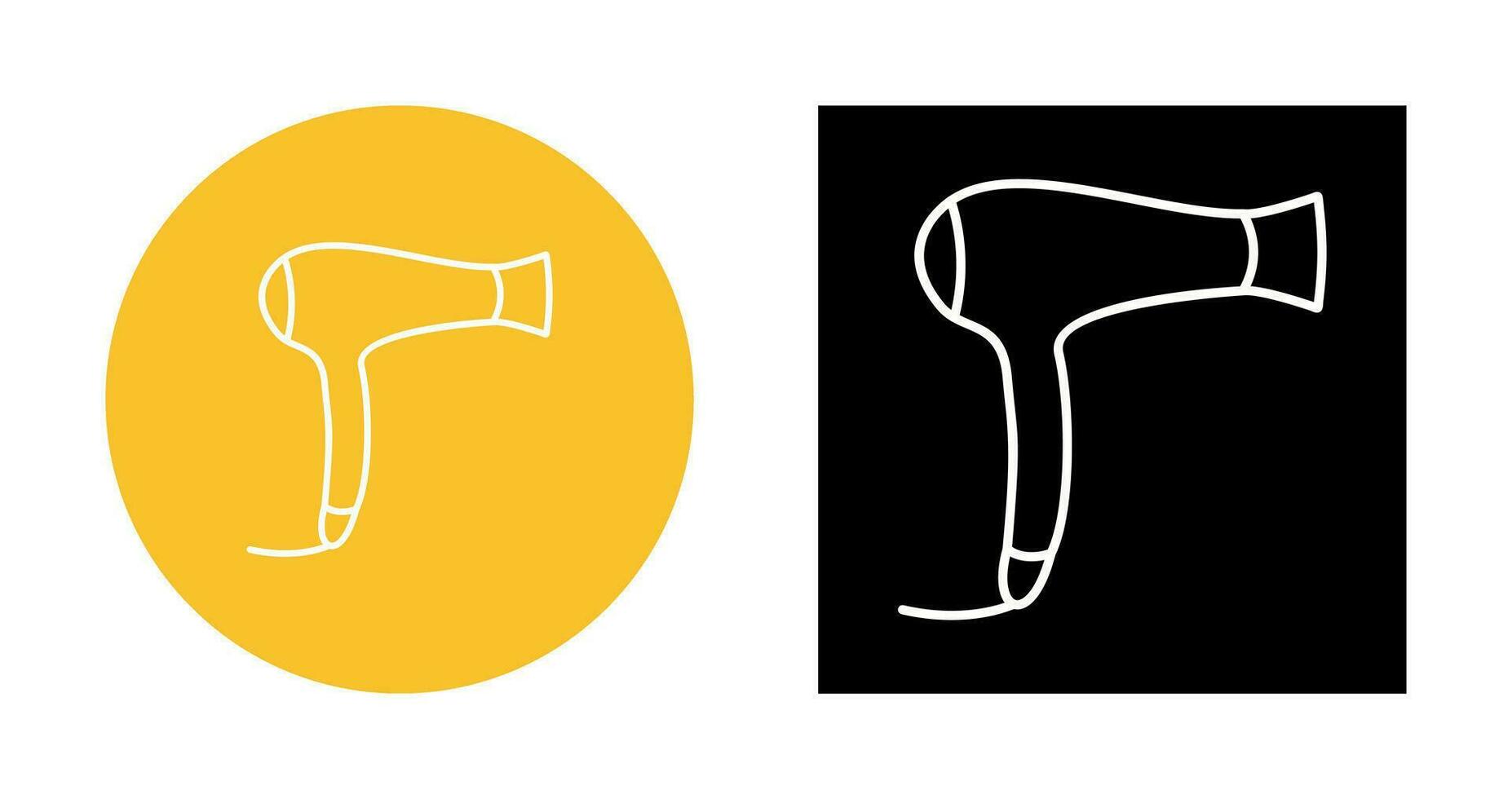 Hair Dryer Vector Icon