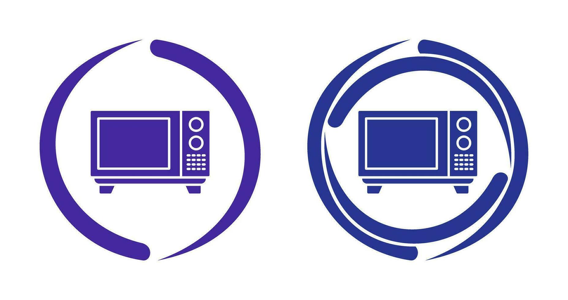 Microwave Vector Icon