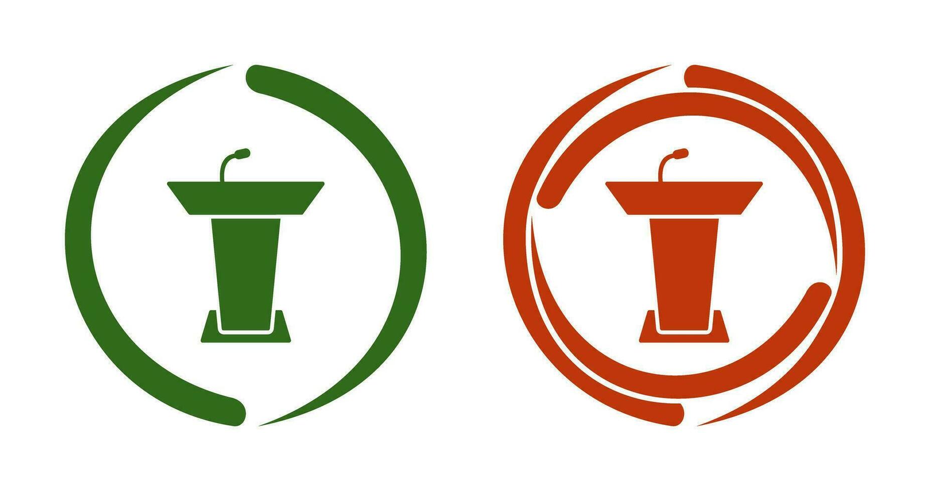 Podium Vector Icon