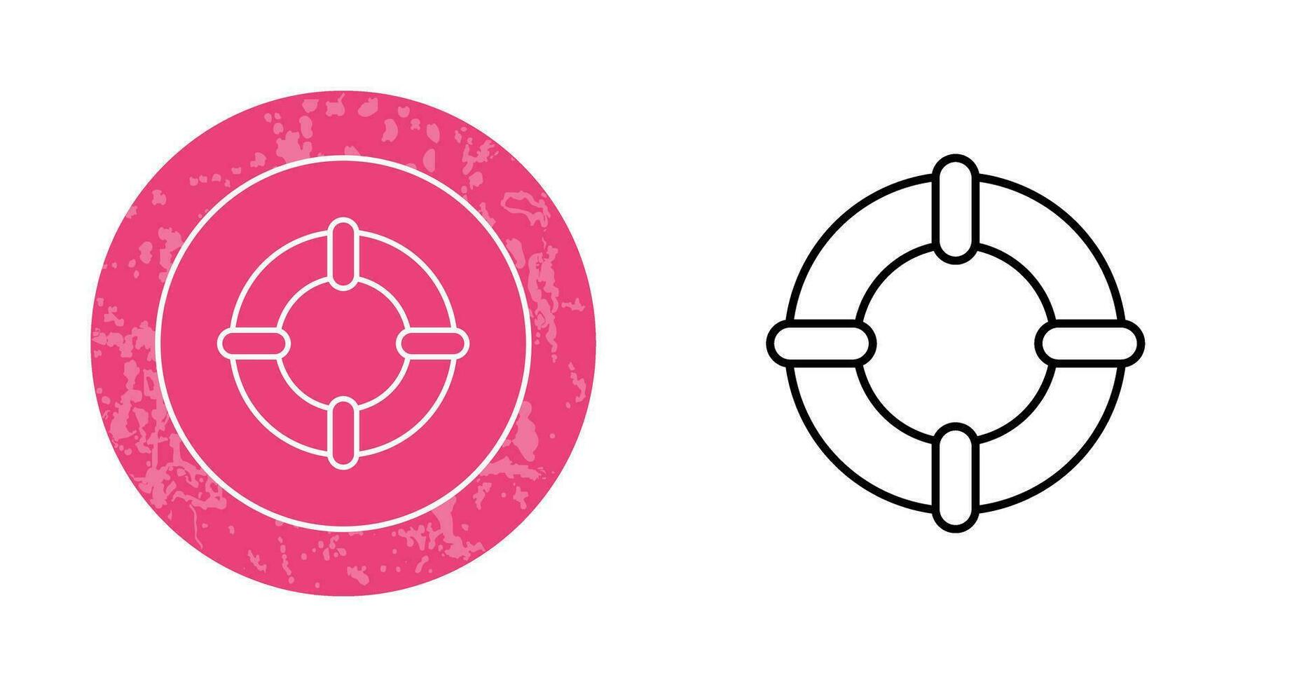 Life Saver Vector Icon