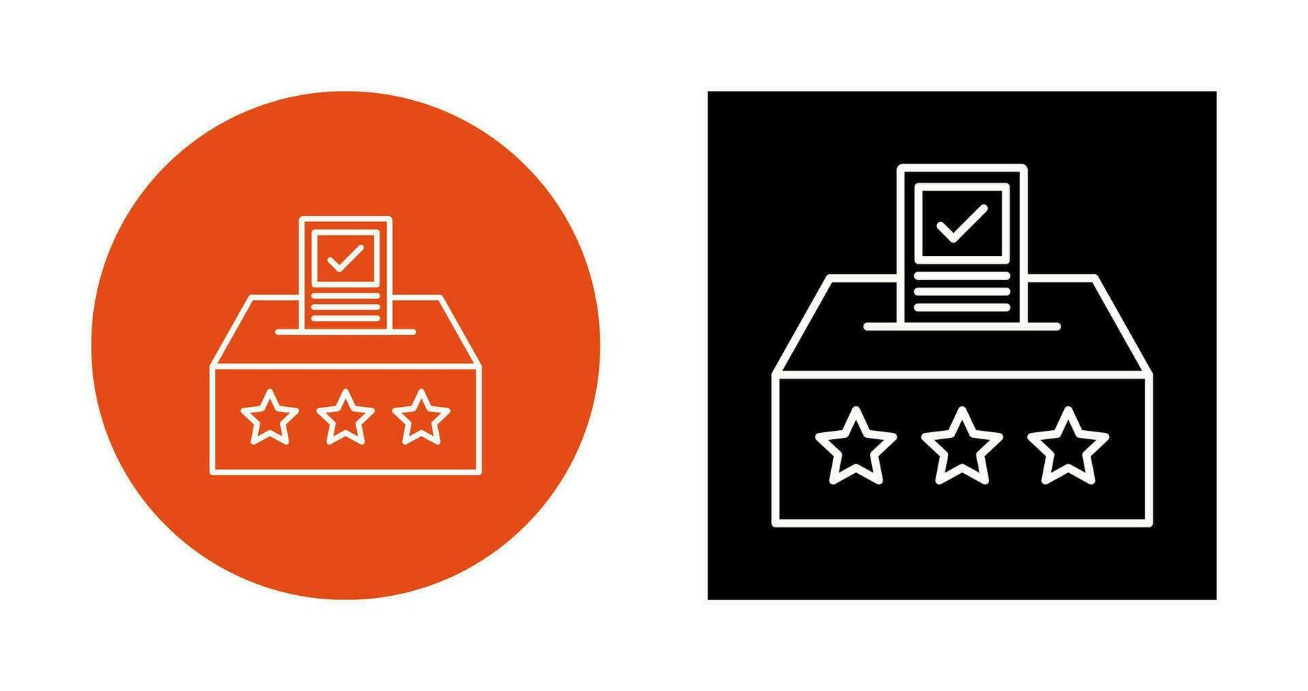 Ballot Vector Icon