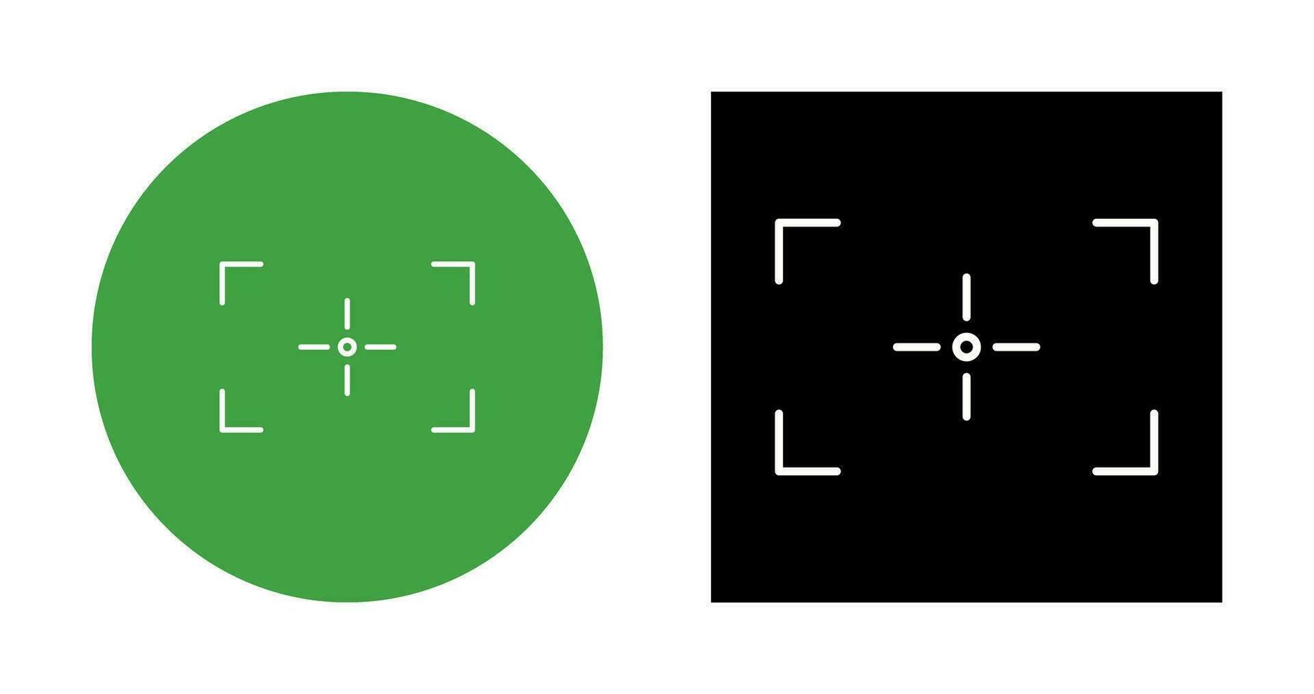 Unique Focus Vector Icon