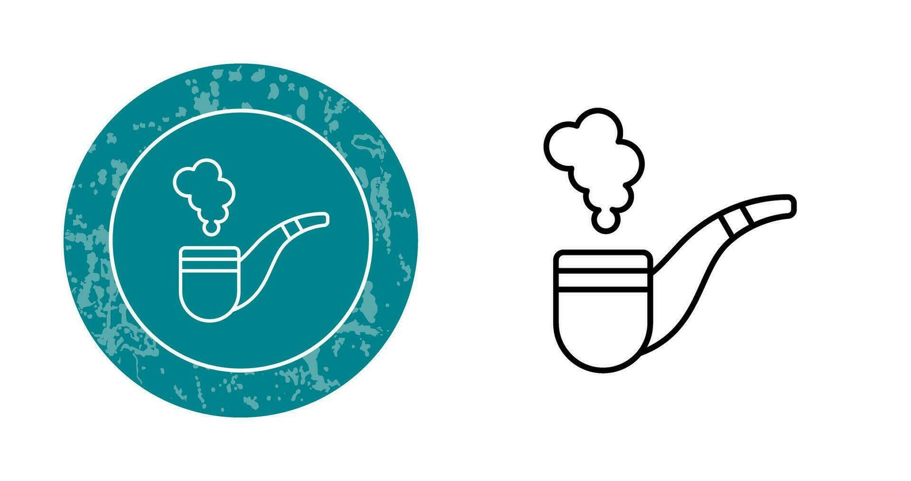 Smoke Pipe Vector Icon