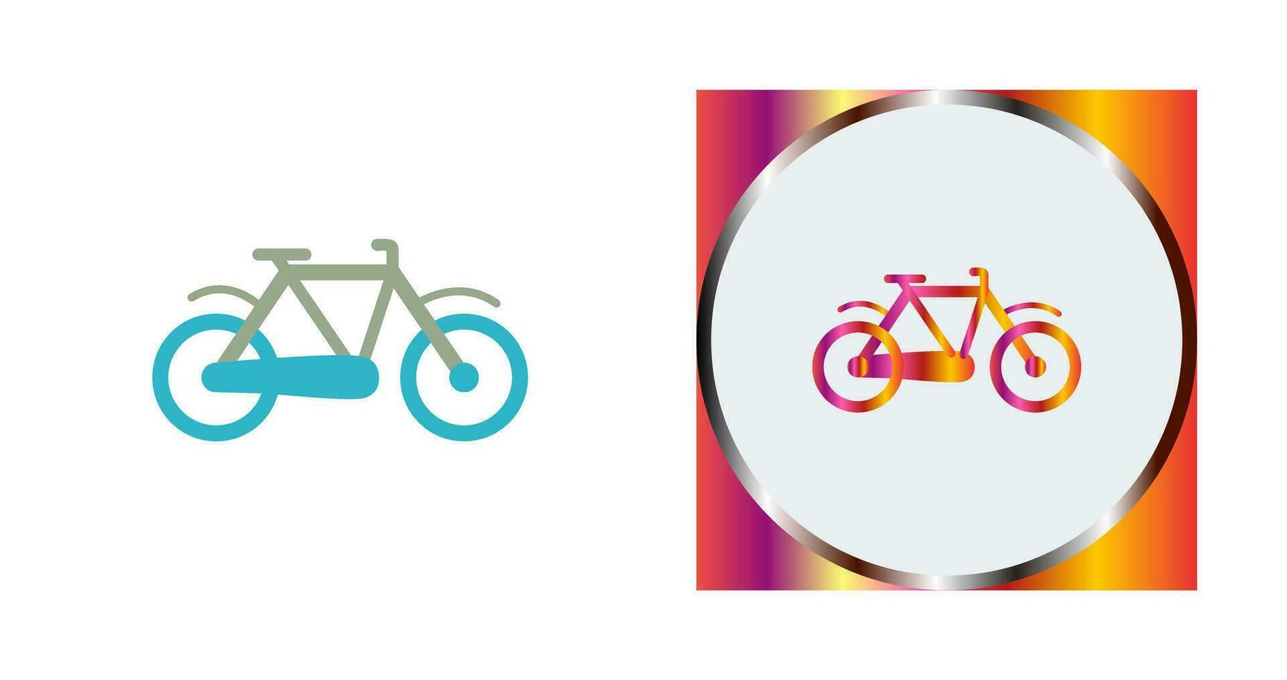 icono de vector de bicicleta