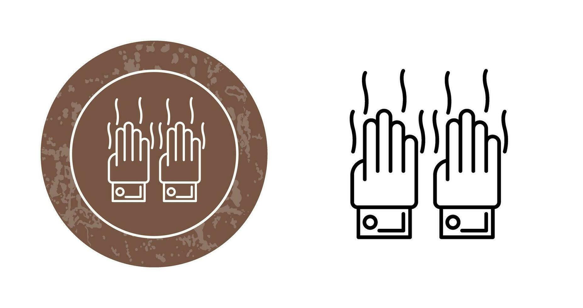 Smelly Hands Vector Icon