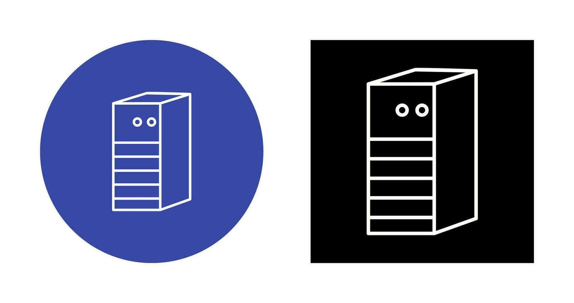 Server Network Vector Icon