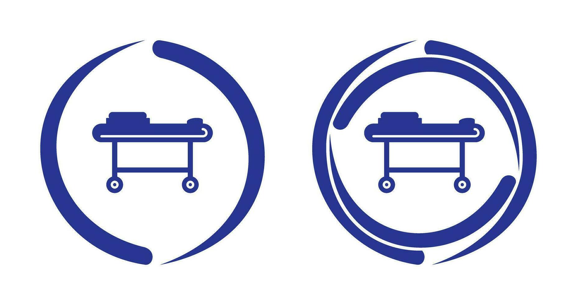 Stretcher Vector Icon
