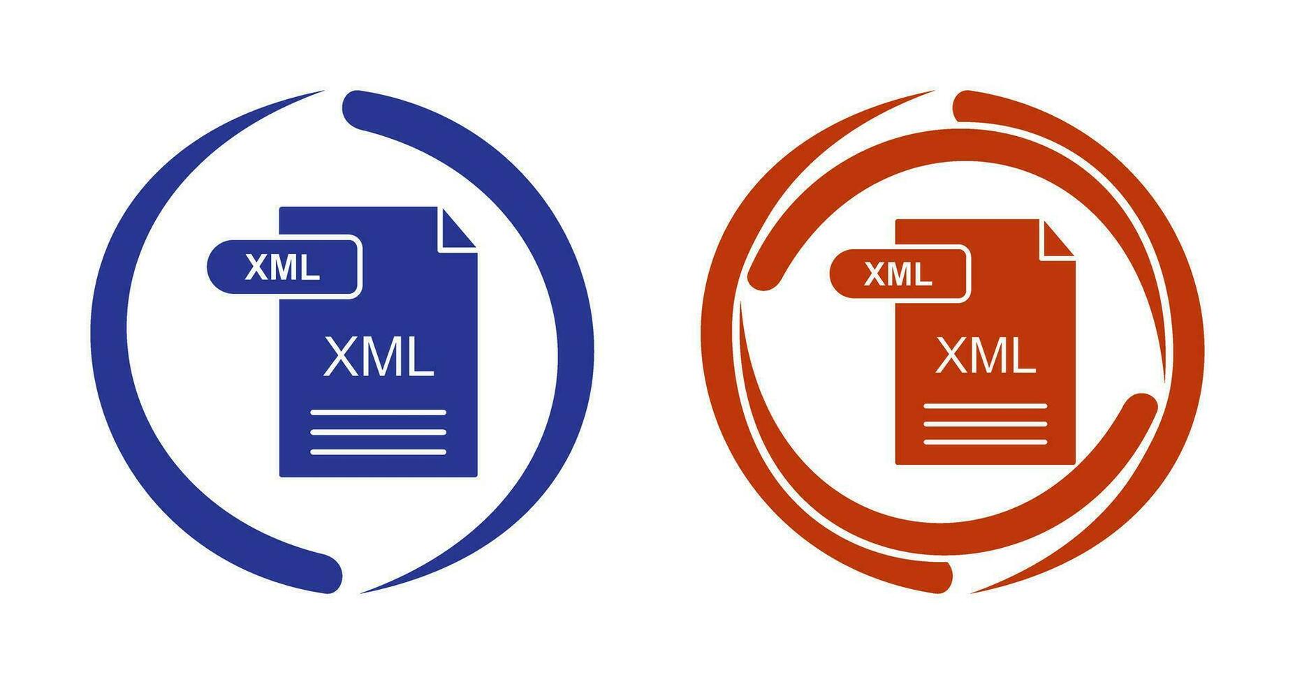 XML Vector Icon