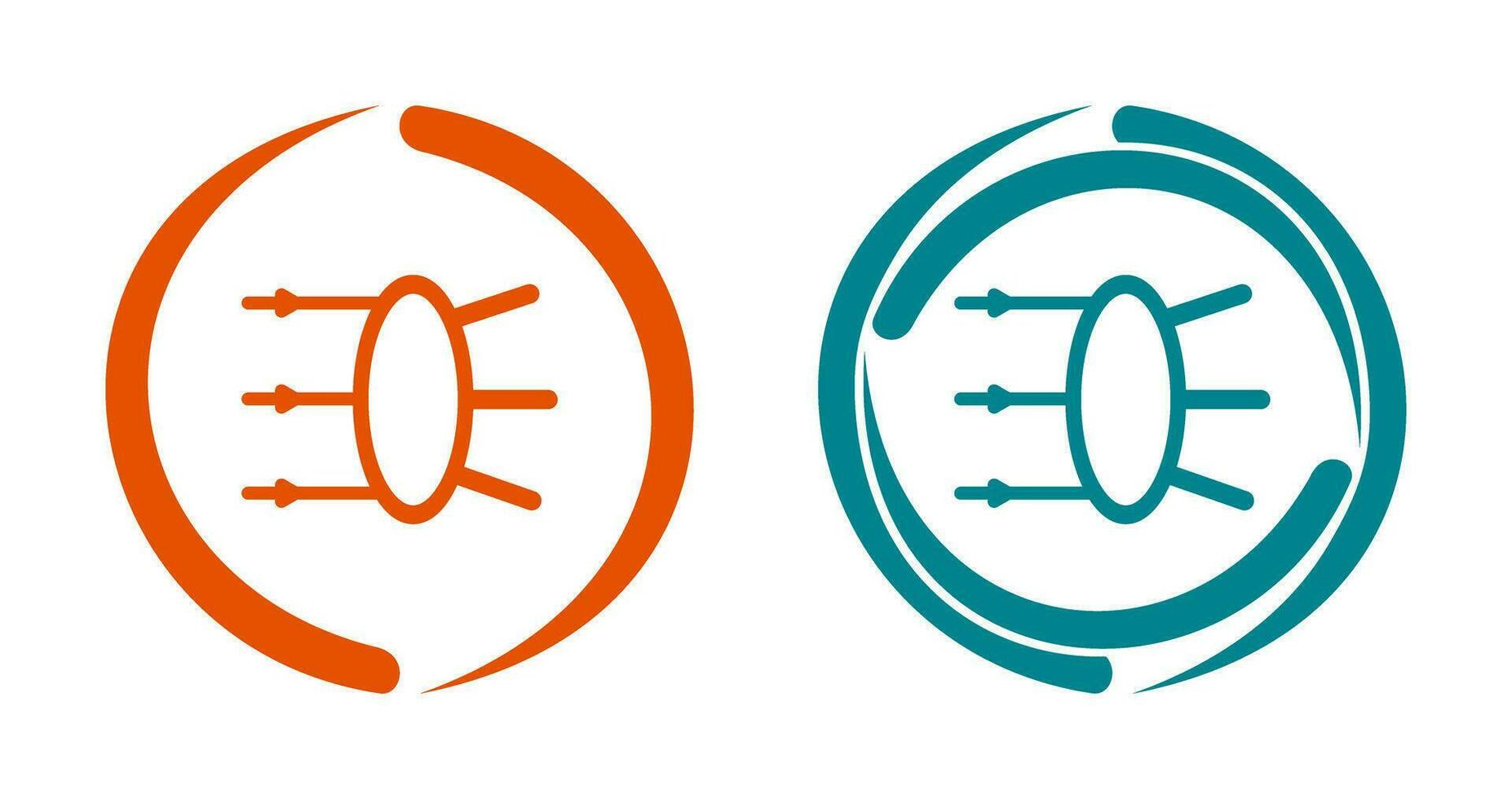 Refraction Vector Icon