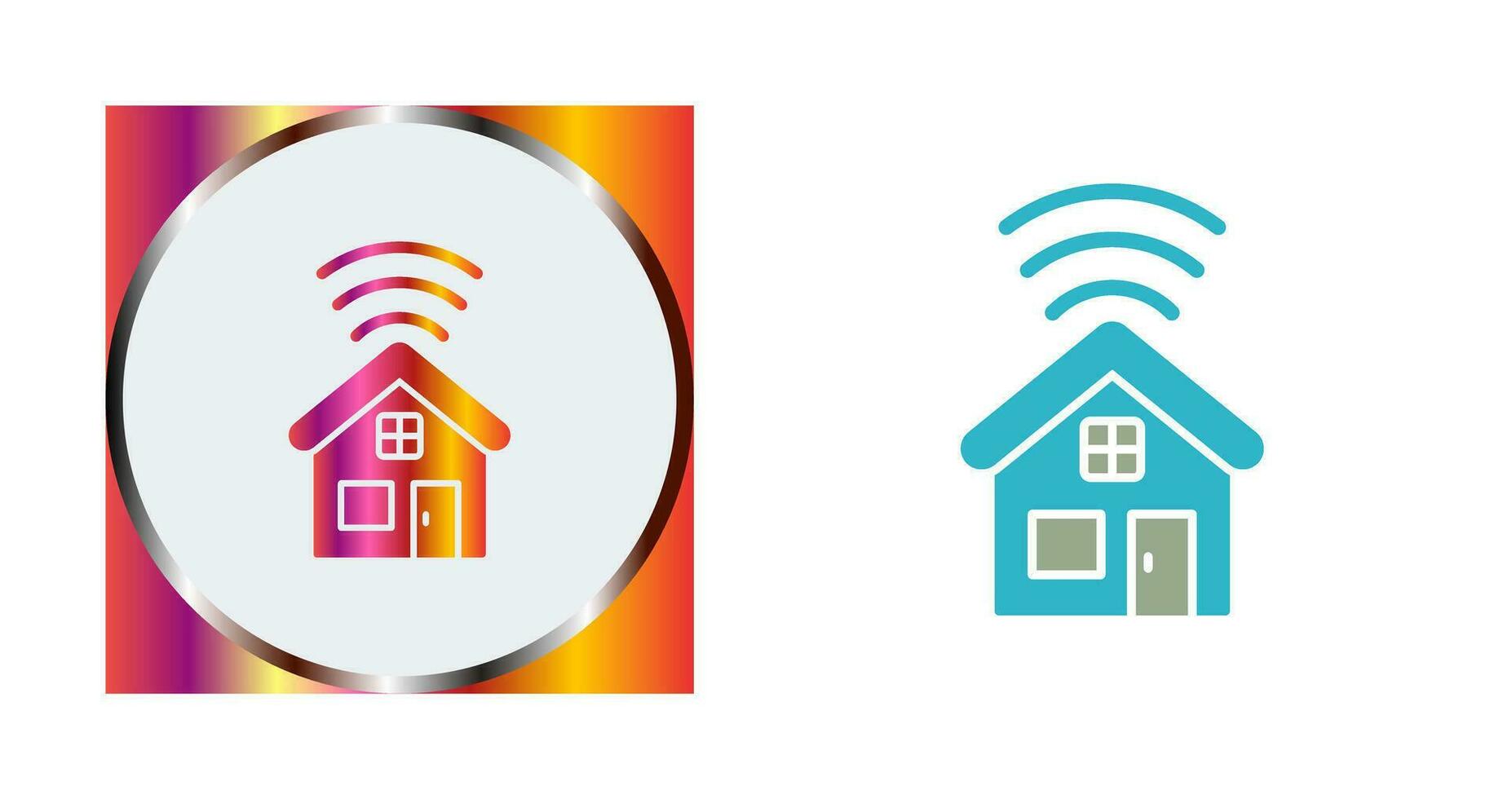 Smart House Vector Icon
