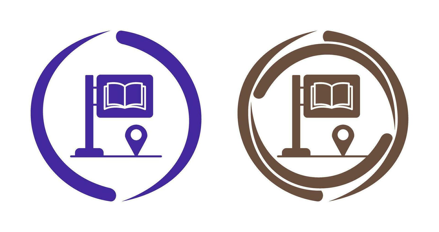 Sign Board Vector Icon