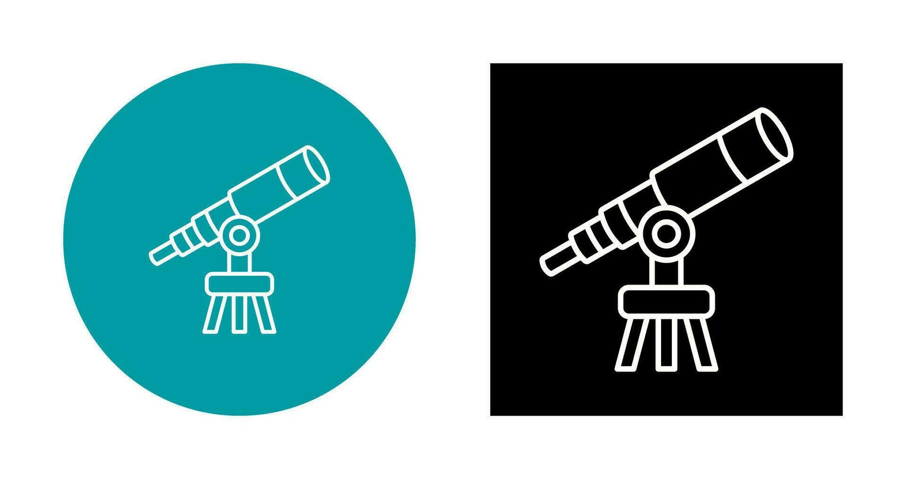 Telescope Vector Icon