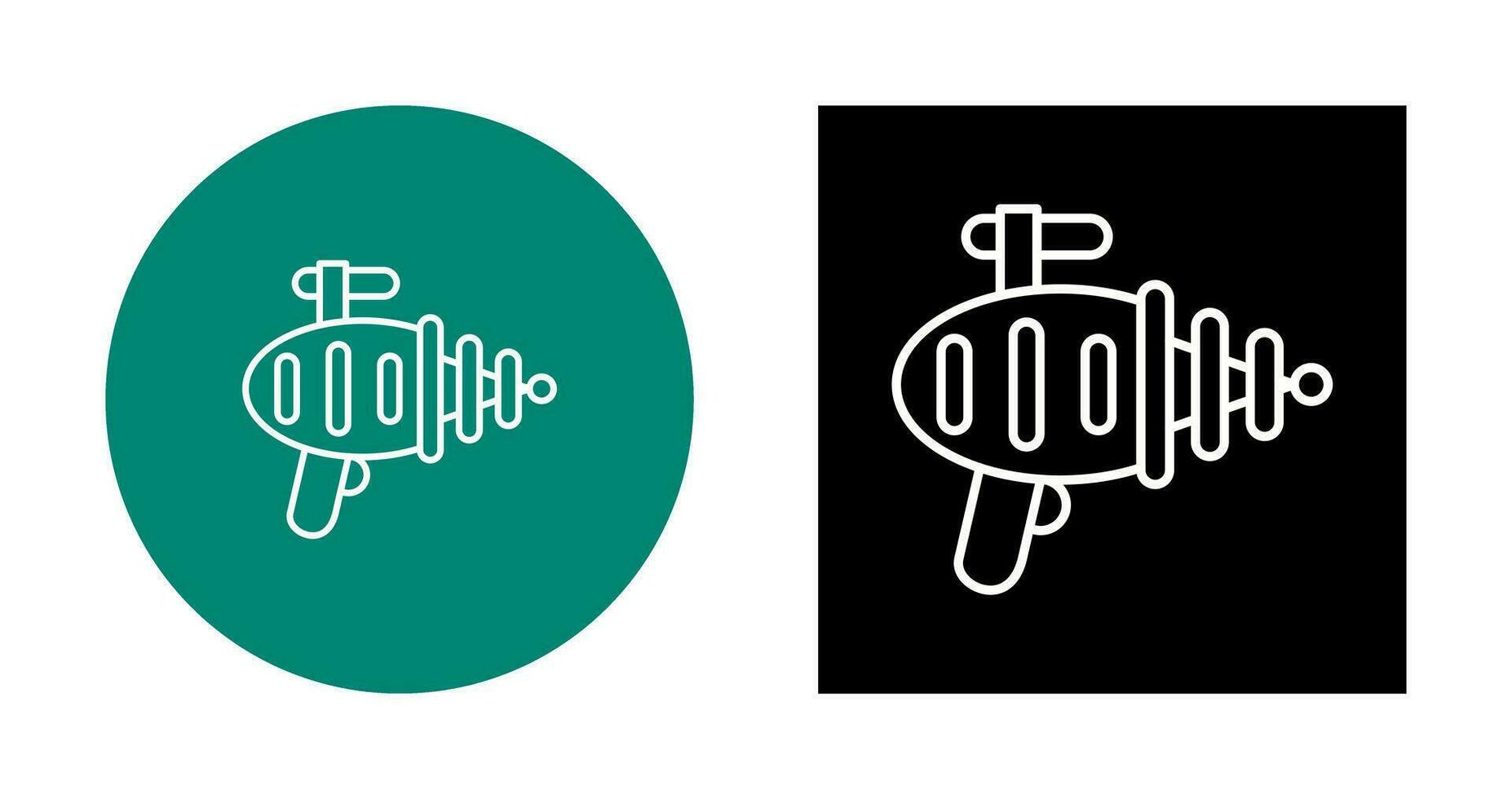 Laser Gun Vector Icon