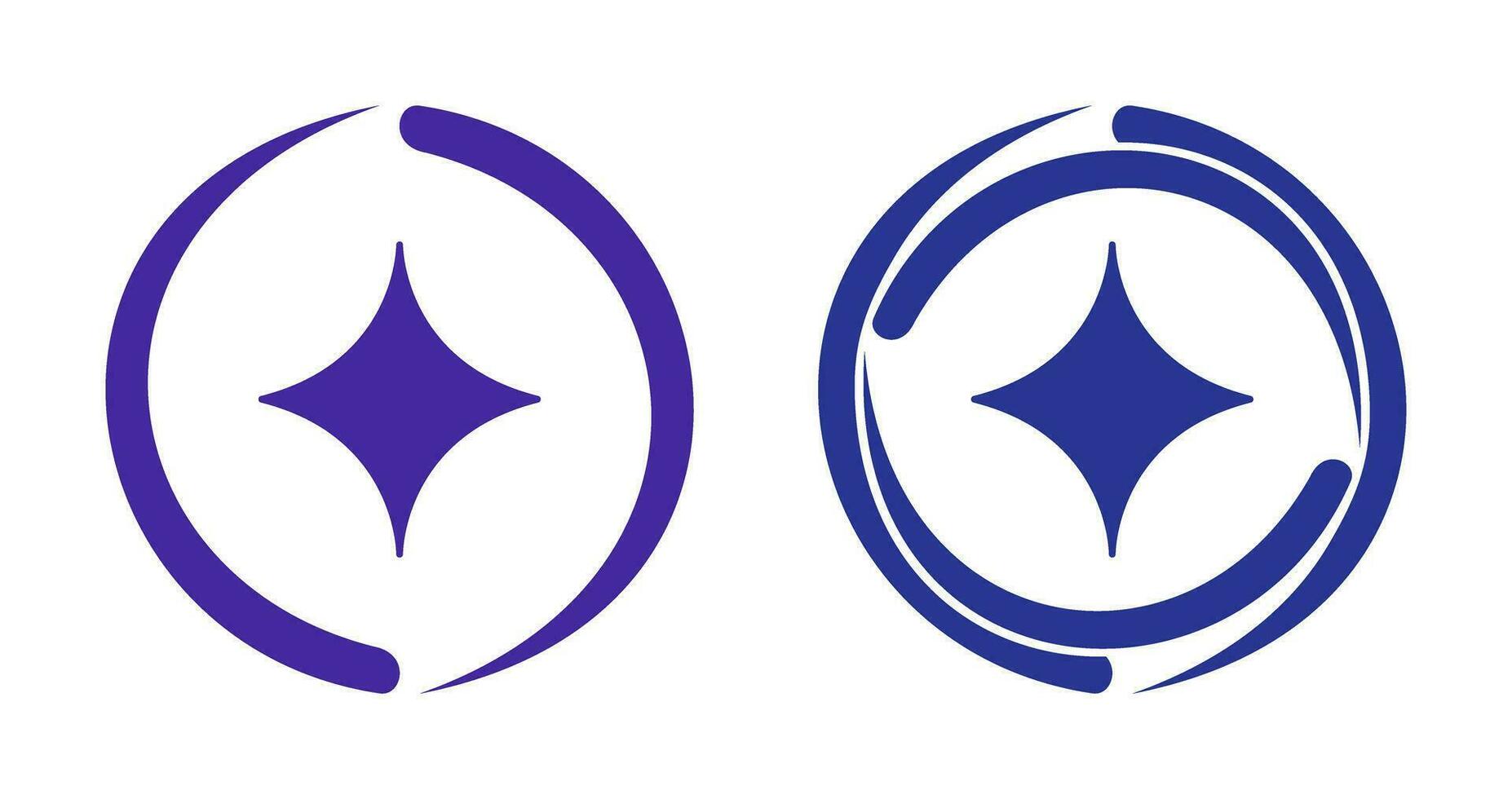 Unique Diamond Vector Icon