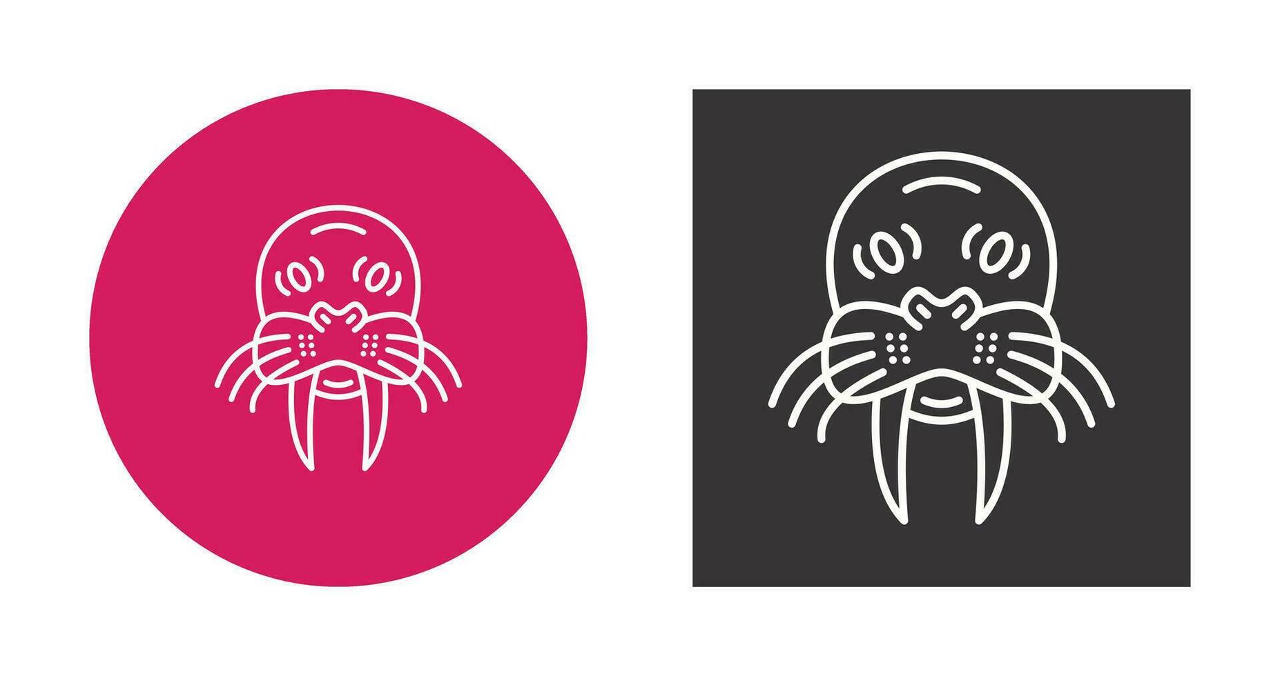 Walrus Vector Icon