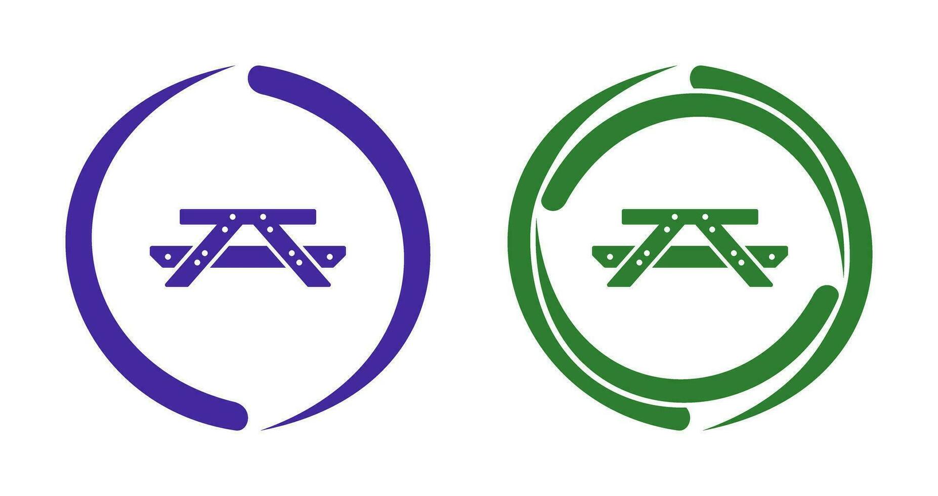 Picnic of Table Vector Icon