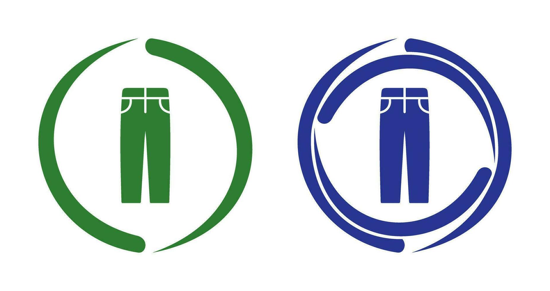 Men's Pants Vector Icon