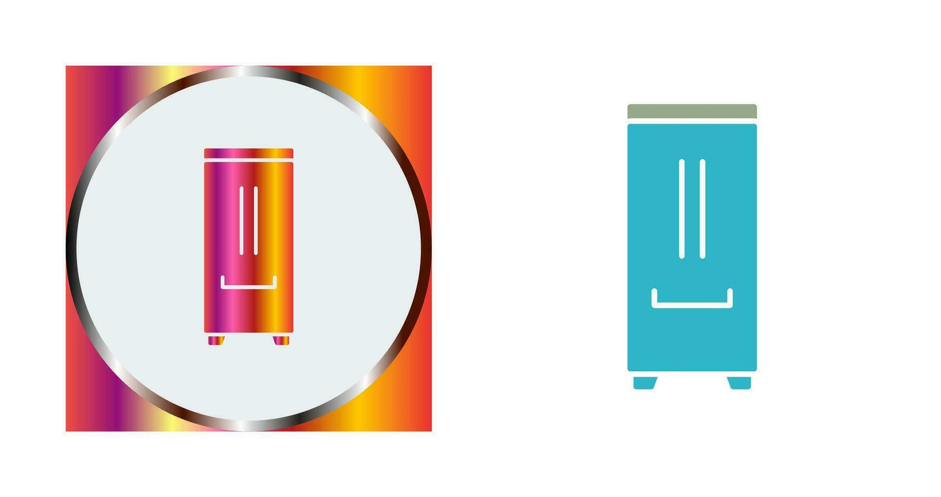 Refrigerator Vector Icon