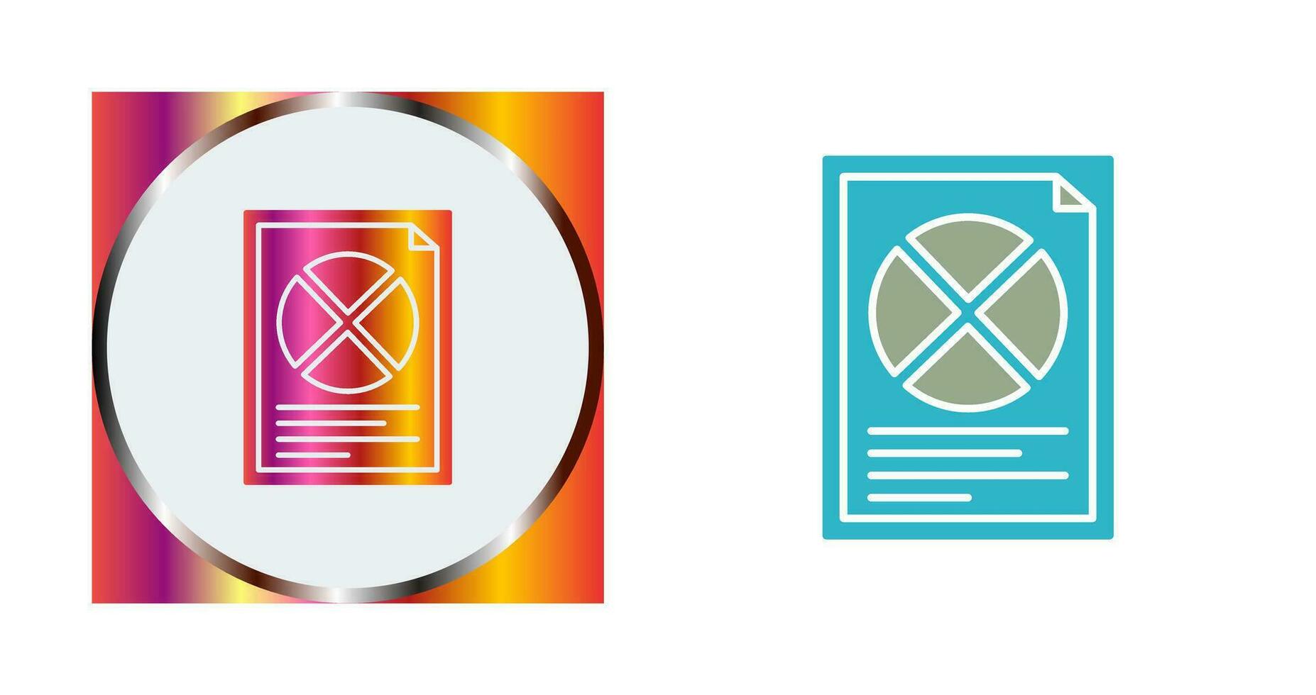 Pie Chart Vector Icon