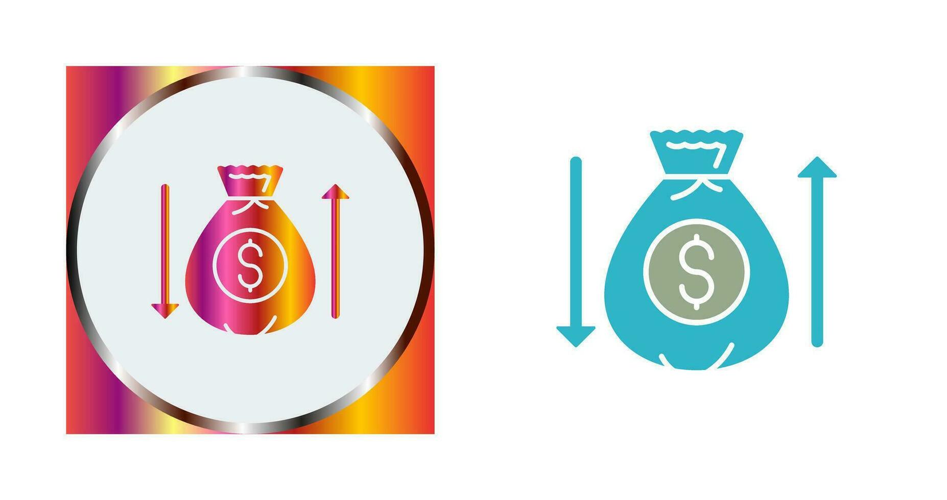 Money Bag Vector Icon