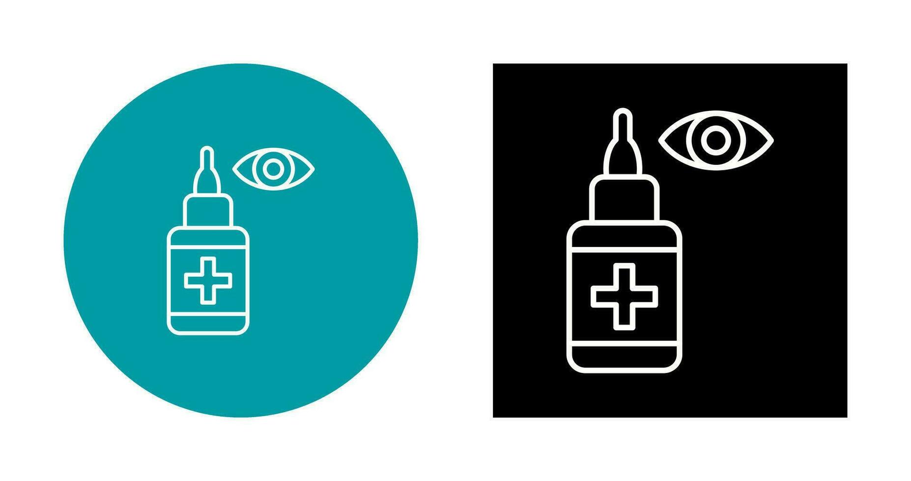 Eye Drop Vector Icon