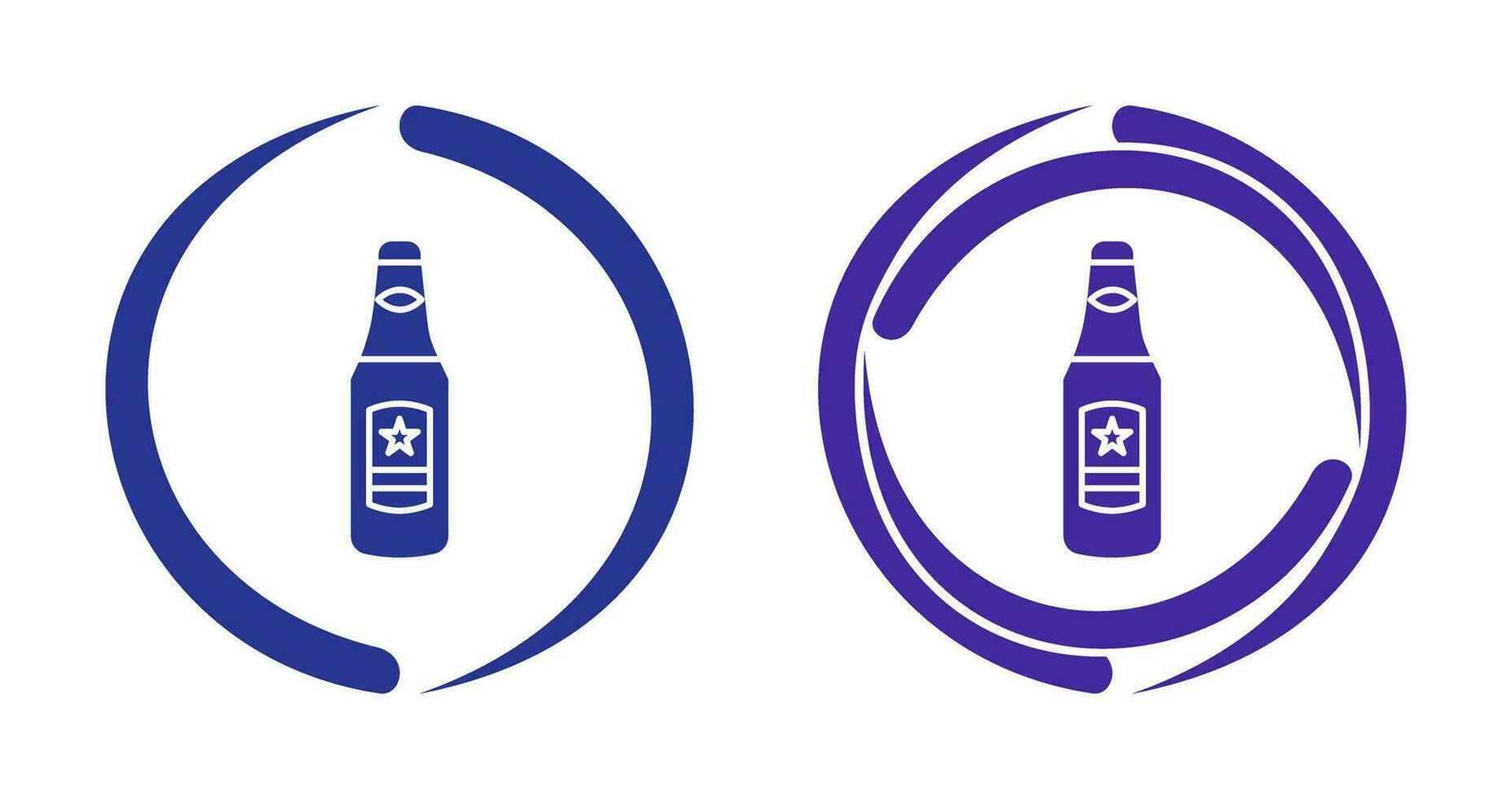 Beer Bottle Vector Icon