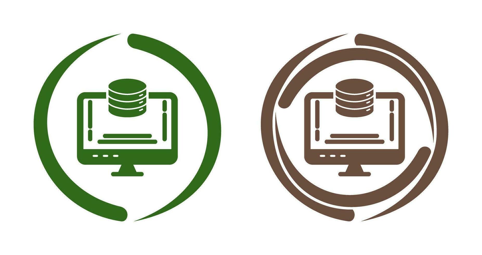 Data Storage Vector Icon