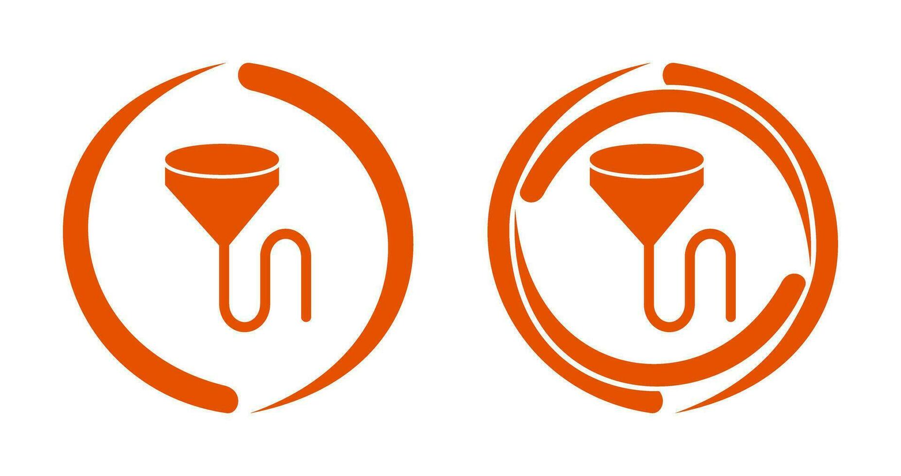 Unique Beer Bong Vector Icon