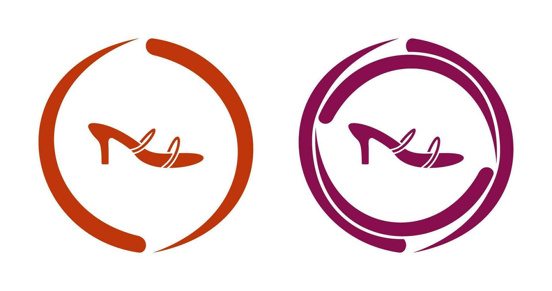 Stylish Sandals Vector Icon