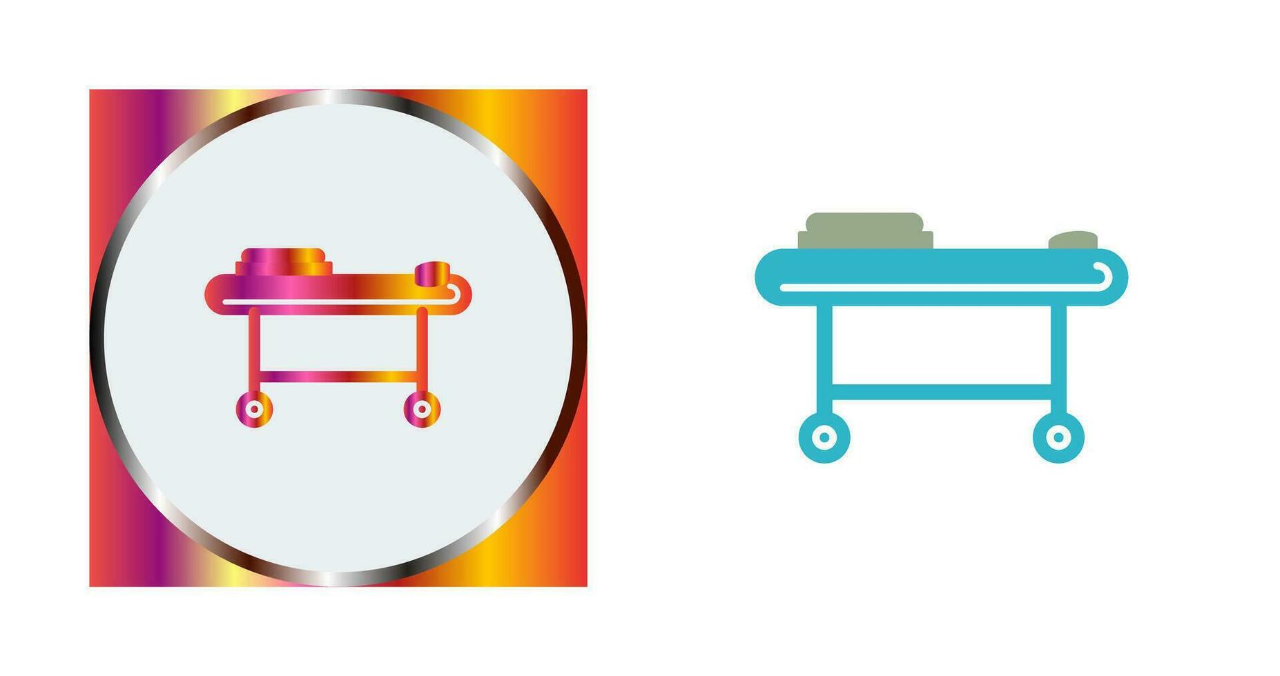 Stretcher Vector Icon