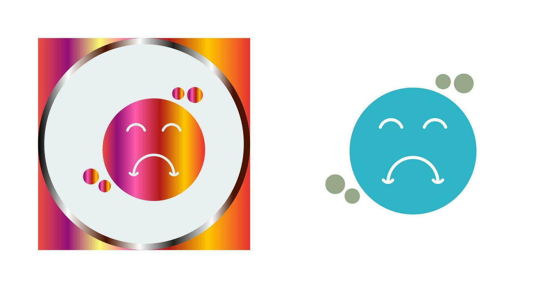 Upset Vector Icon