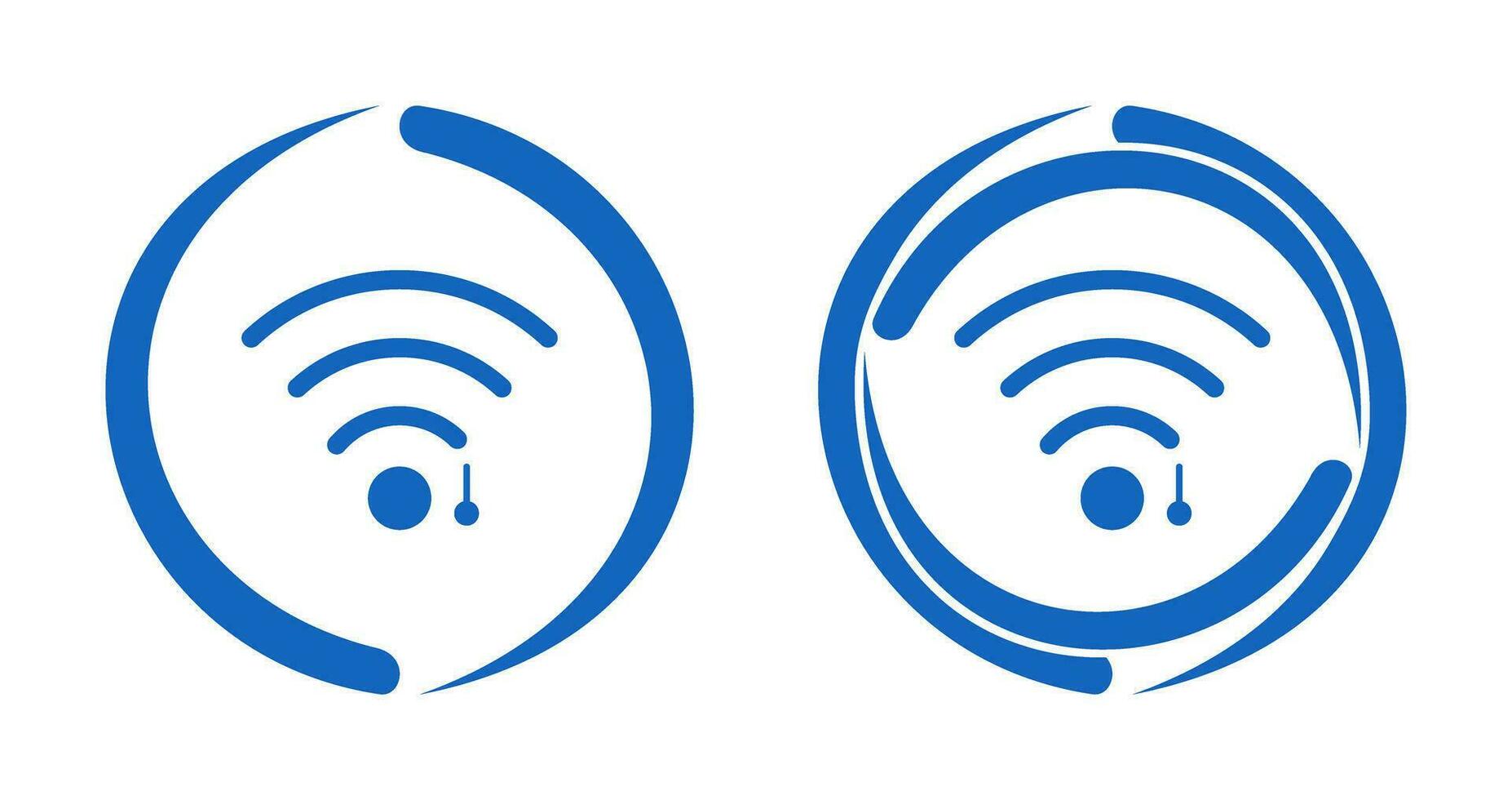 Unique WiFi Sign Vector Icon