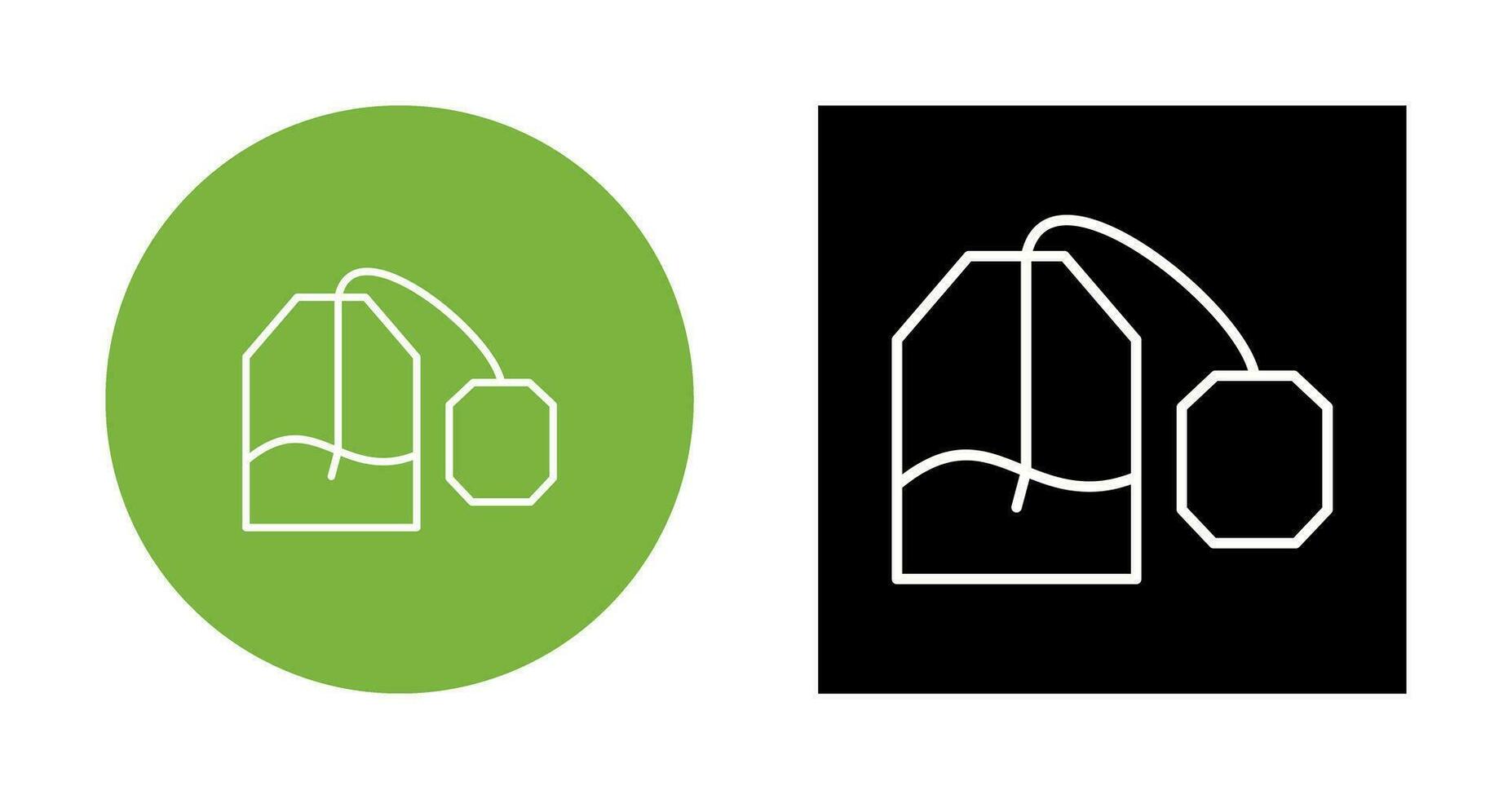 Tea Bag Vector Icon