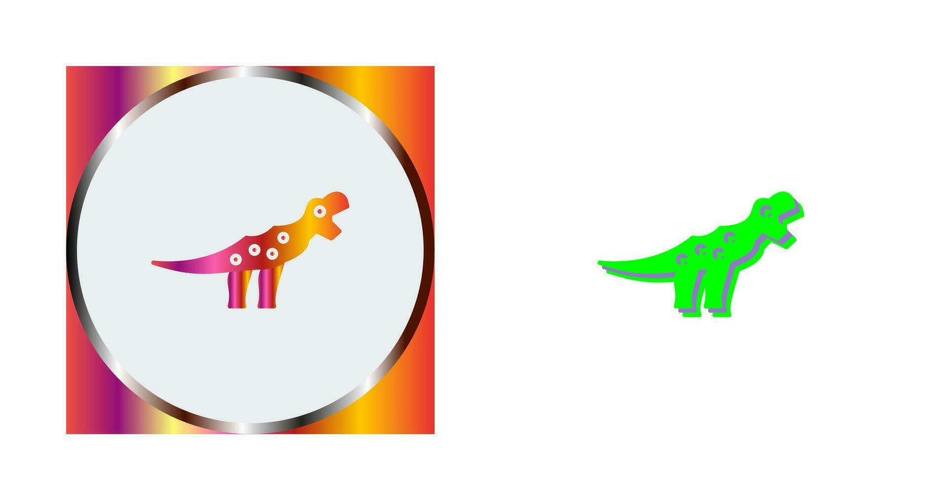 Dinosaur Vector Icon