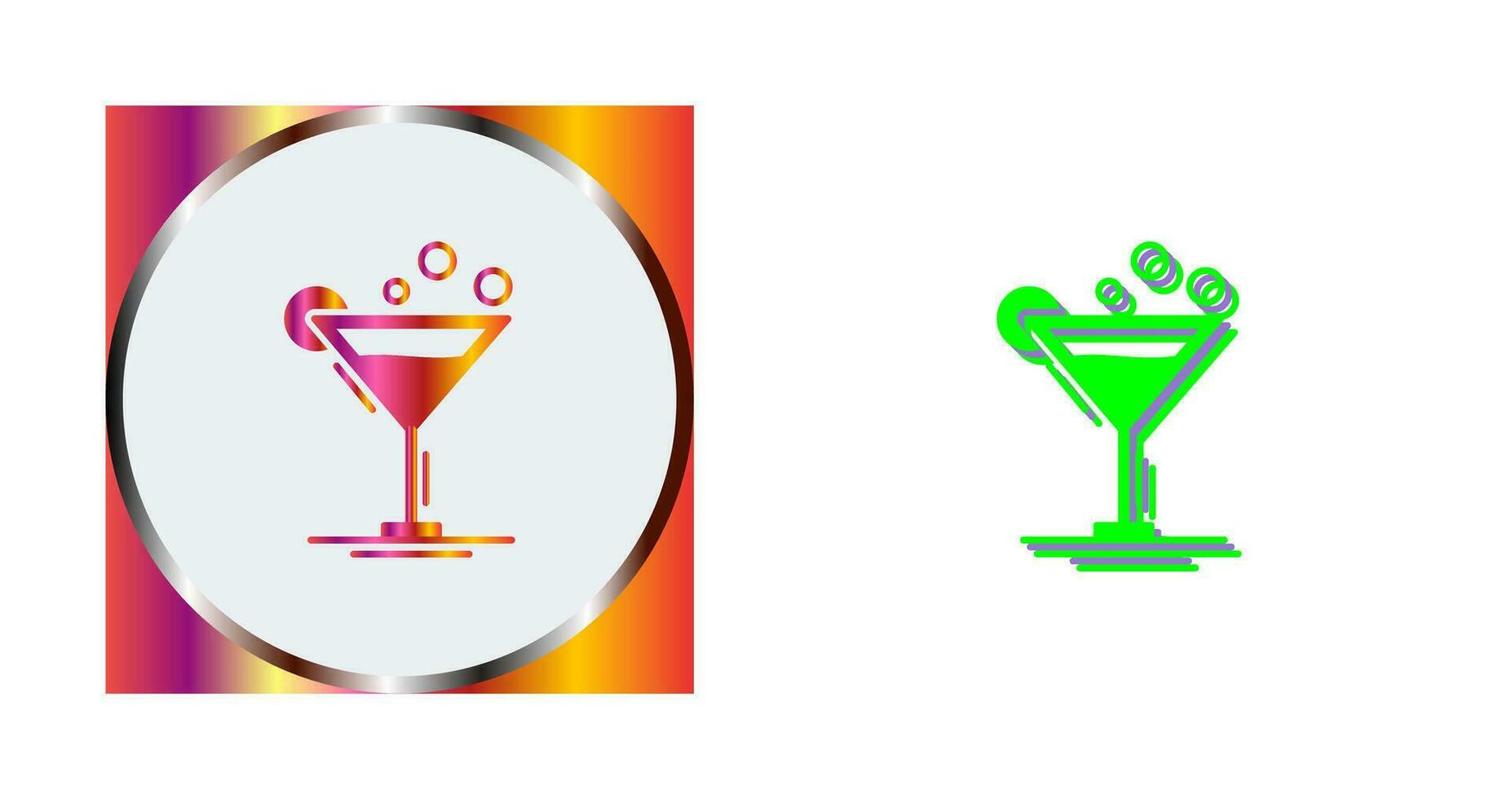 Cocktail Vector Icon