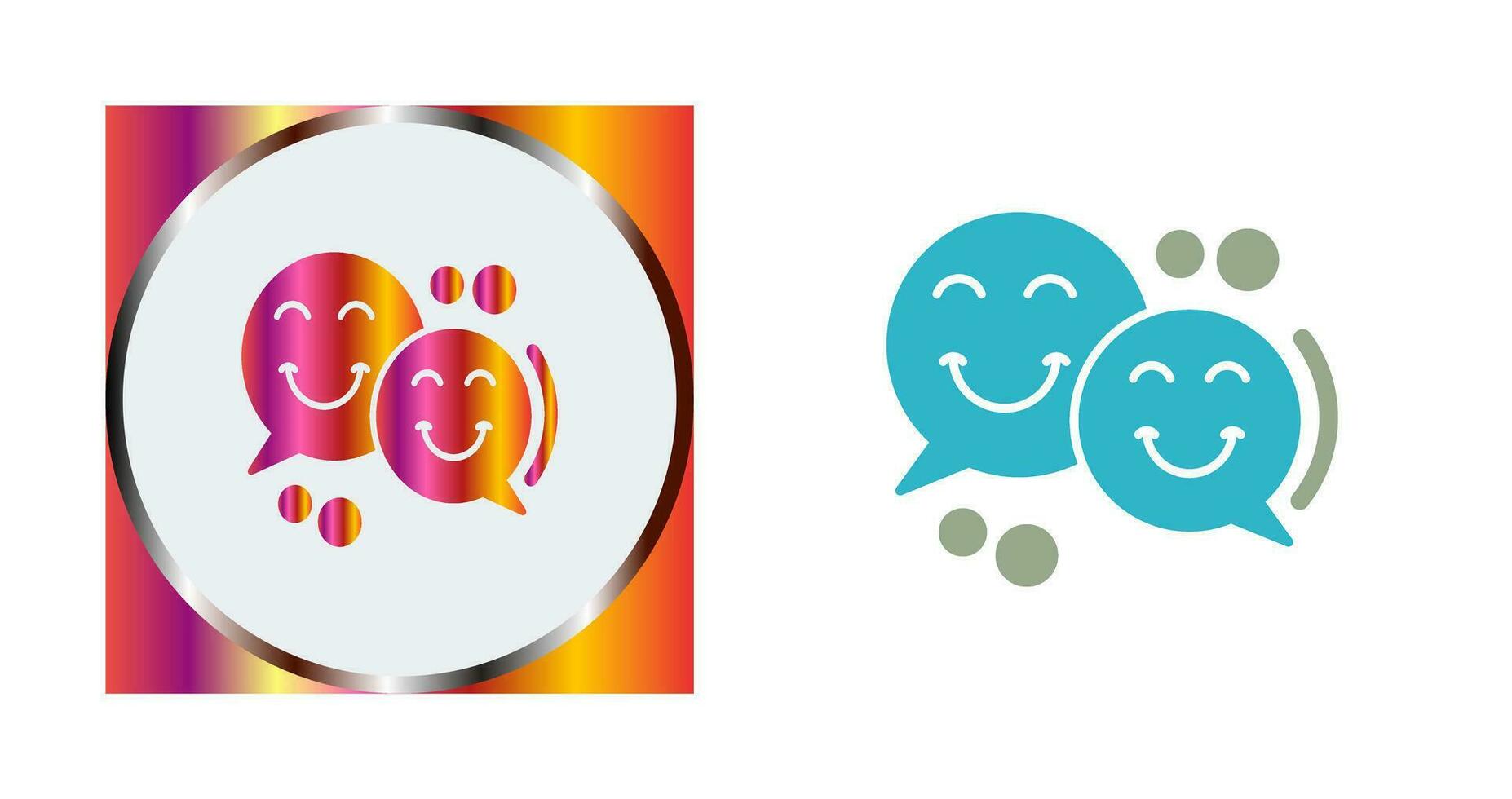 Chatting Vector Icon