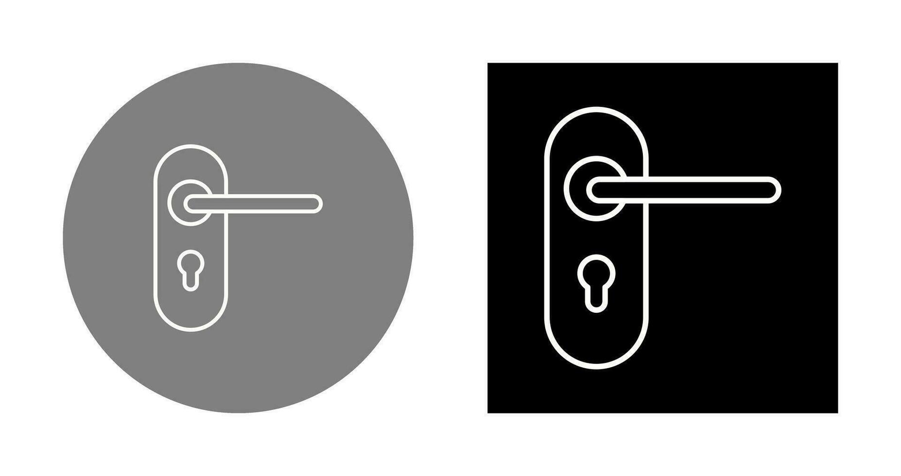Door Lock Vector Icon