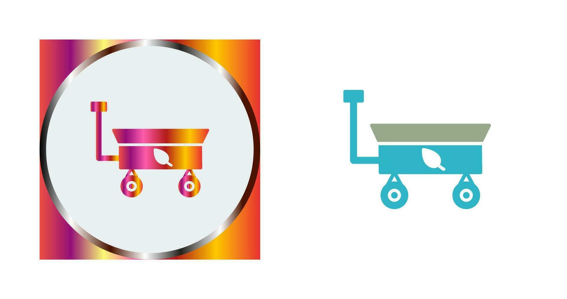 Garden Cart Vector Icon