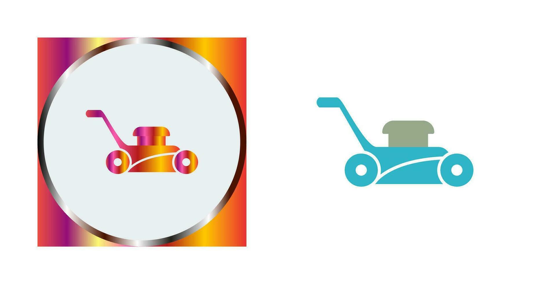 Lawn Mower Vector Icon