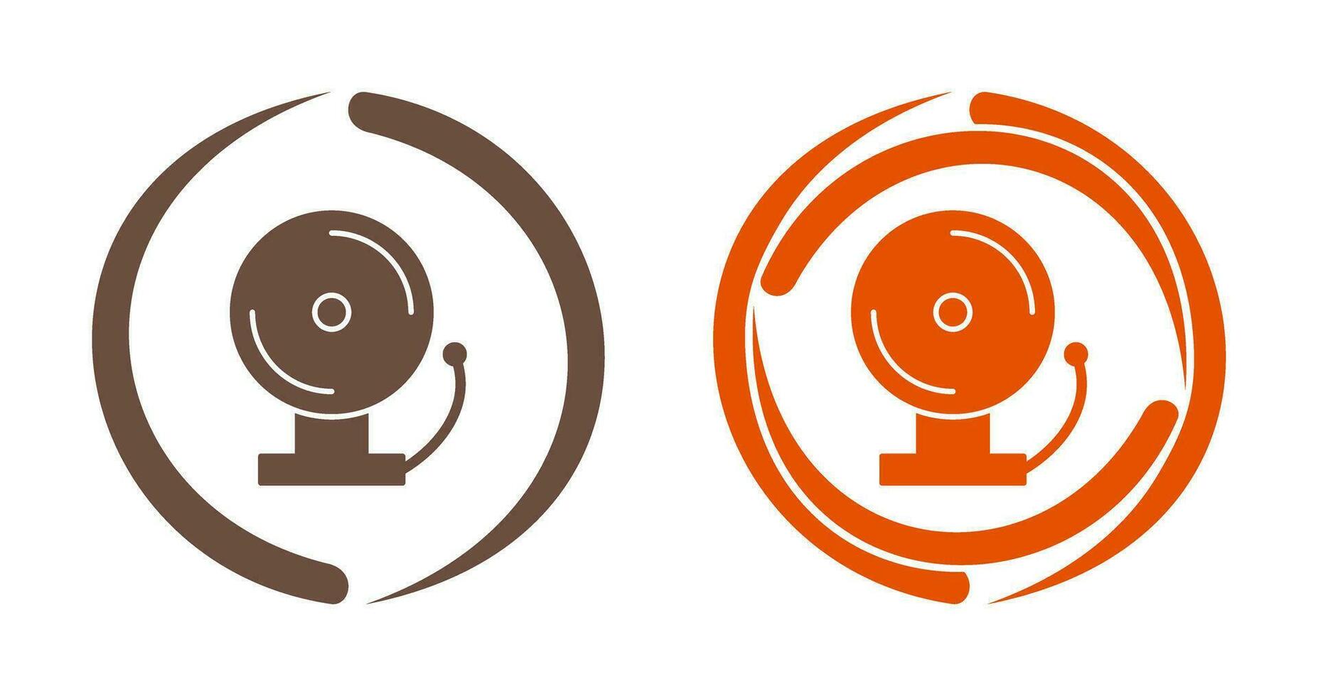 Unique Fire Alarm Vector Icon