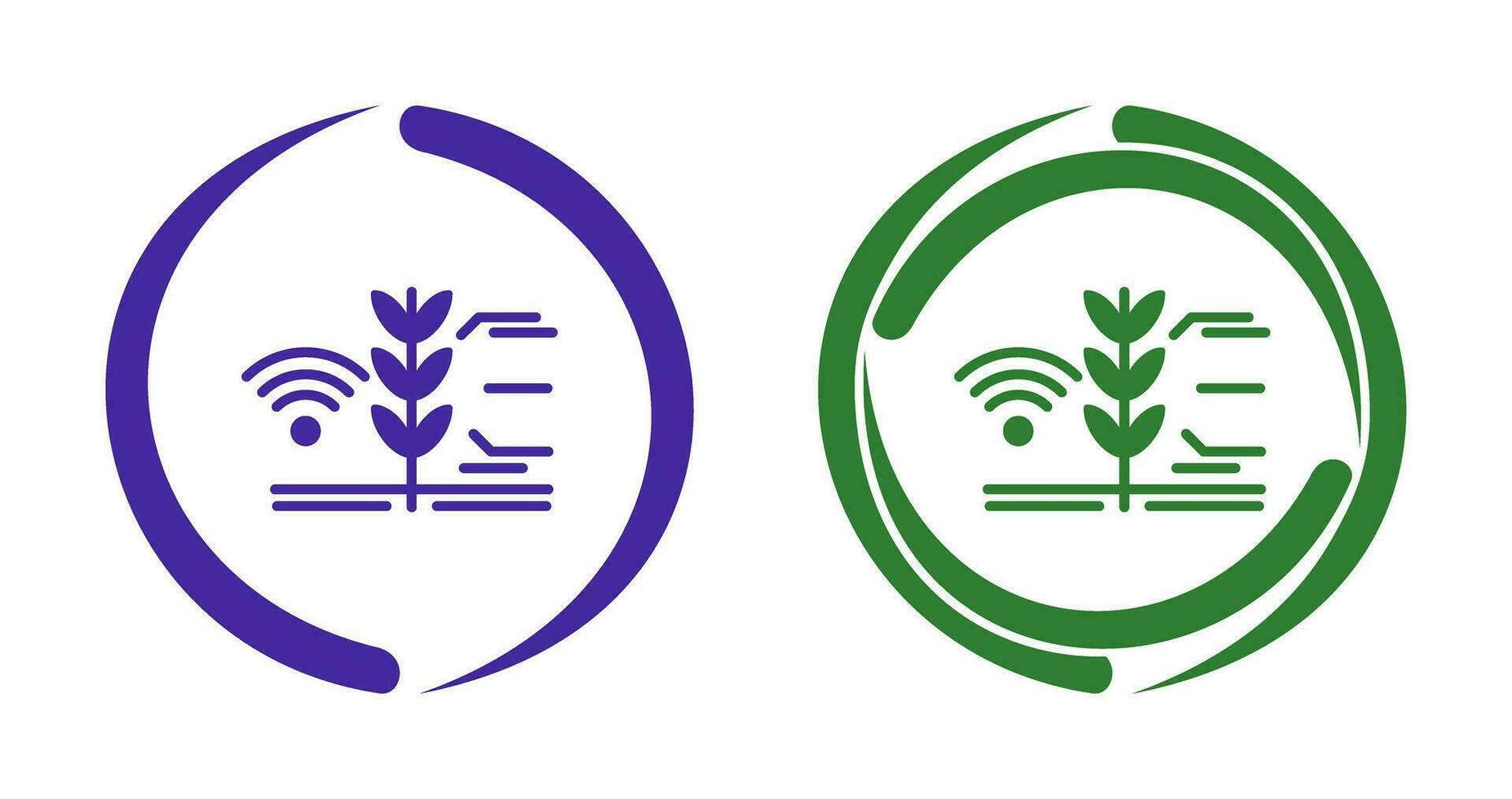 Smart Farm Vector Icon