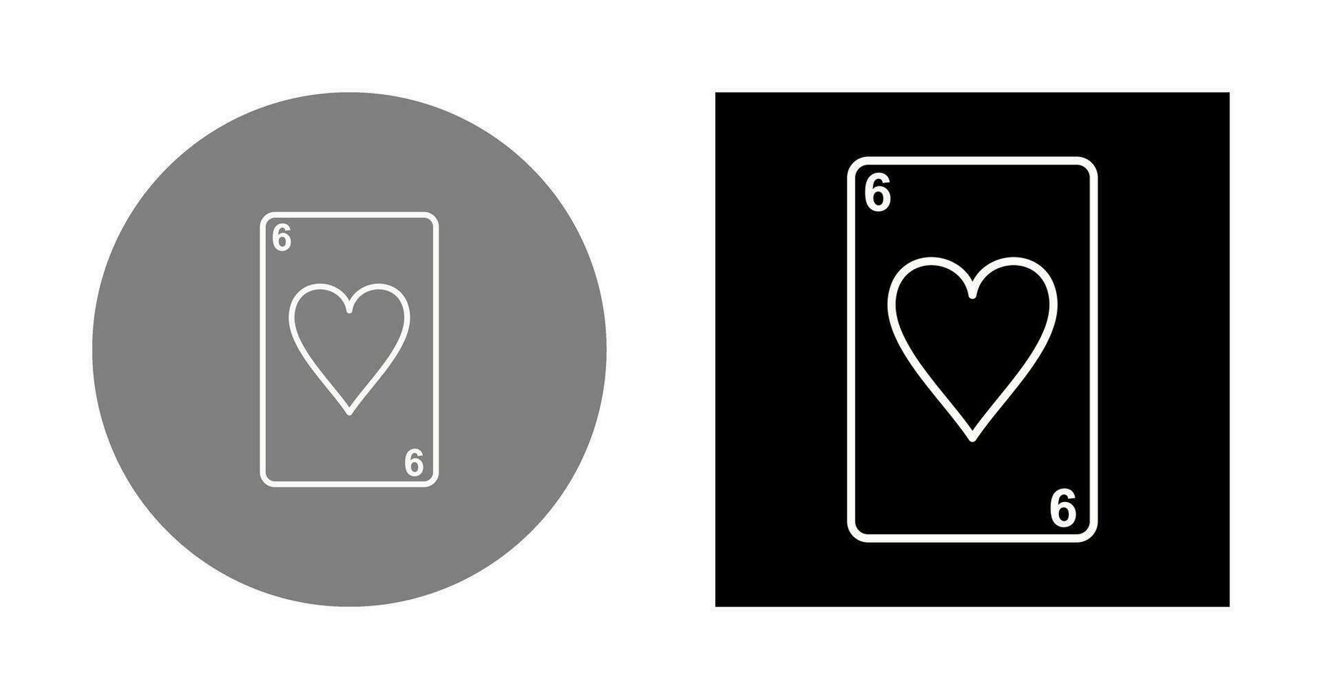Hearts Card Vector Icon