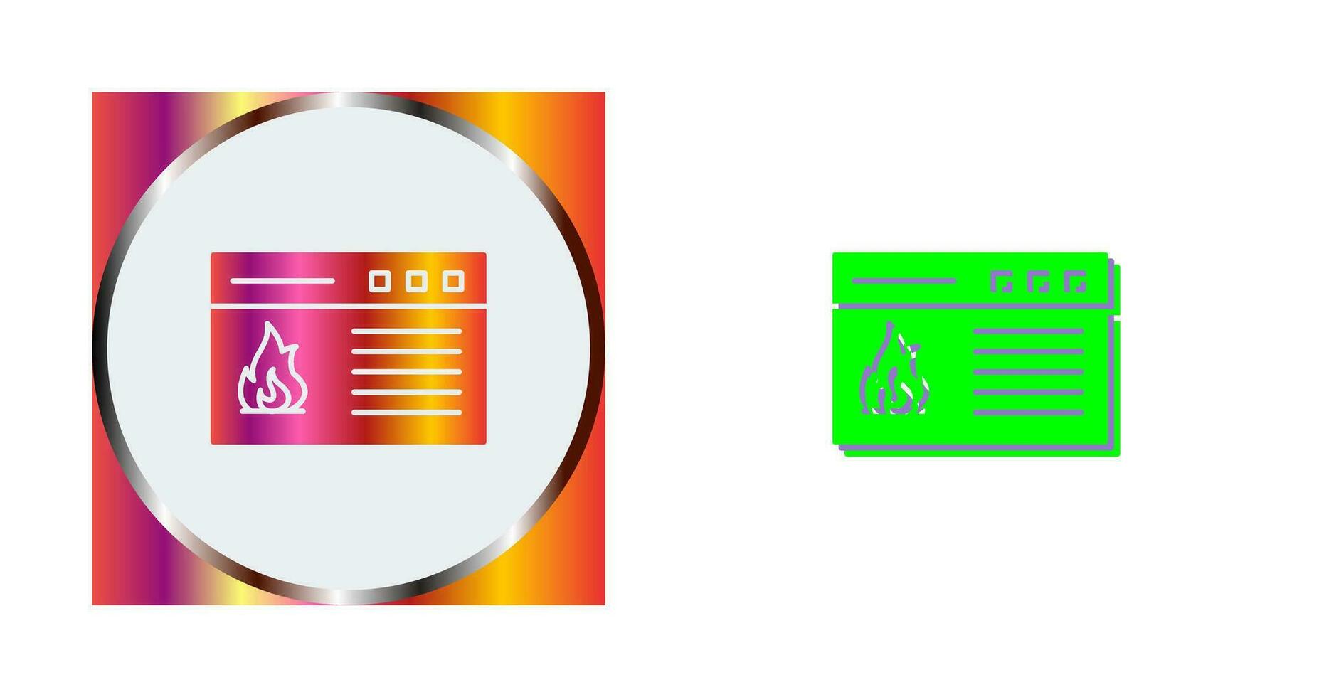 Fire Vector Icon