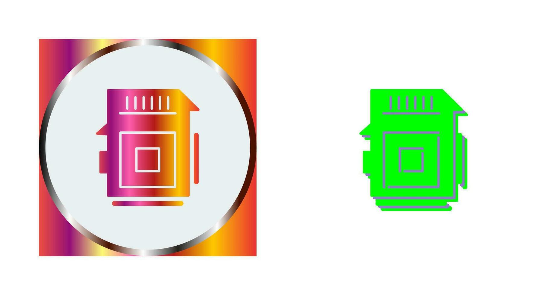 Sd Card Vector Icon