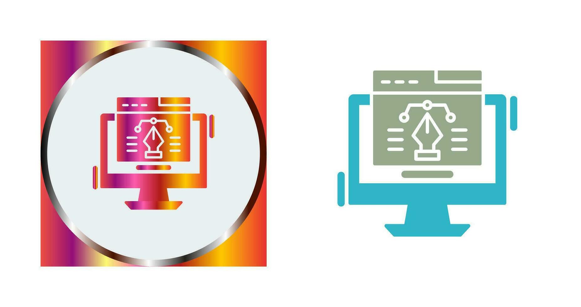 Web Design Vector Icon