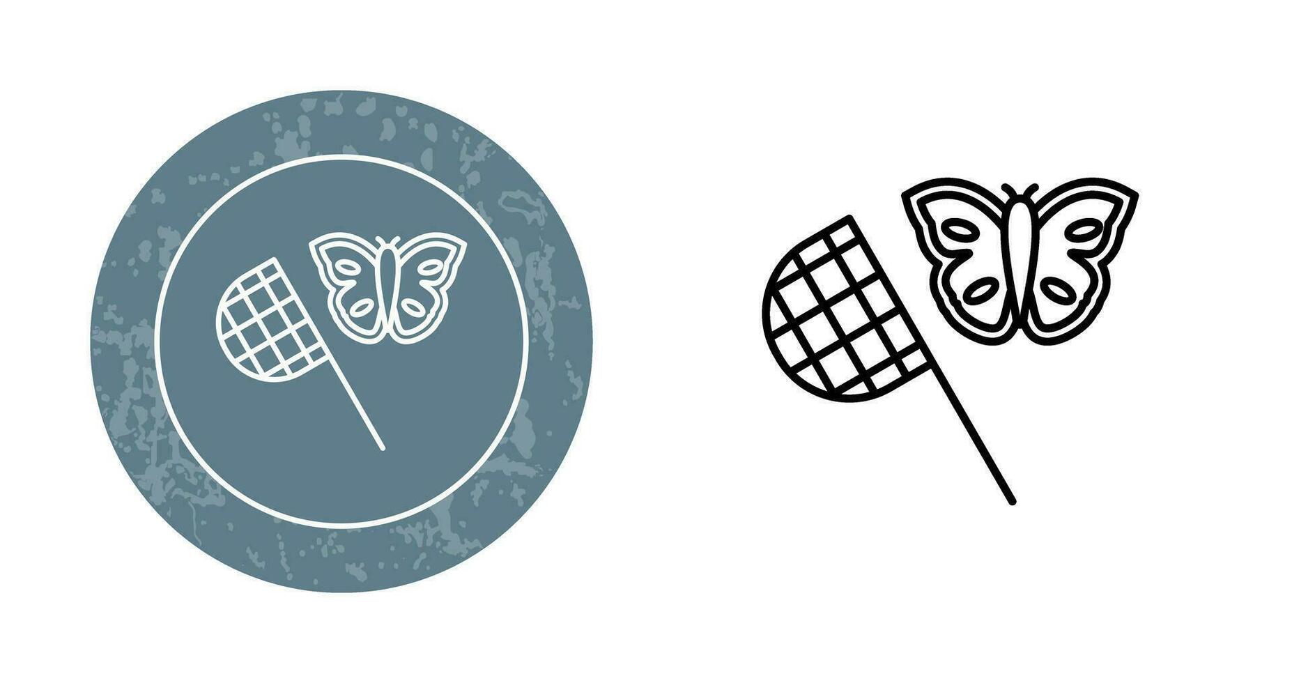 Butterfly Catcher Vector Icon