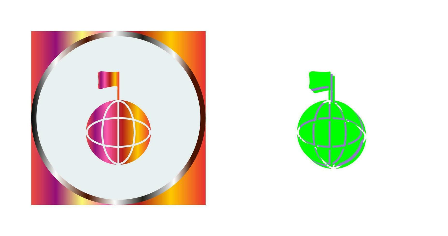 Unique Global Signals Vector Icon
