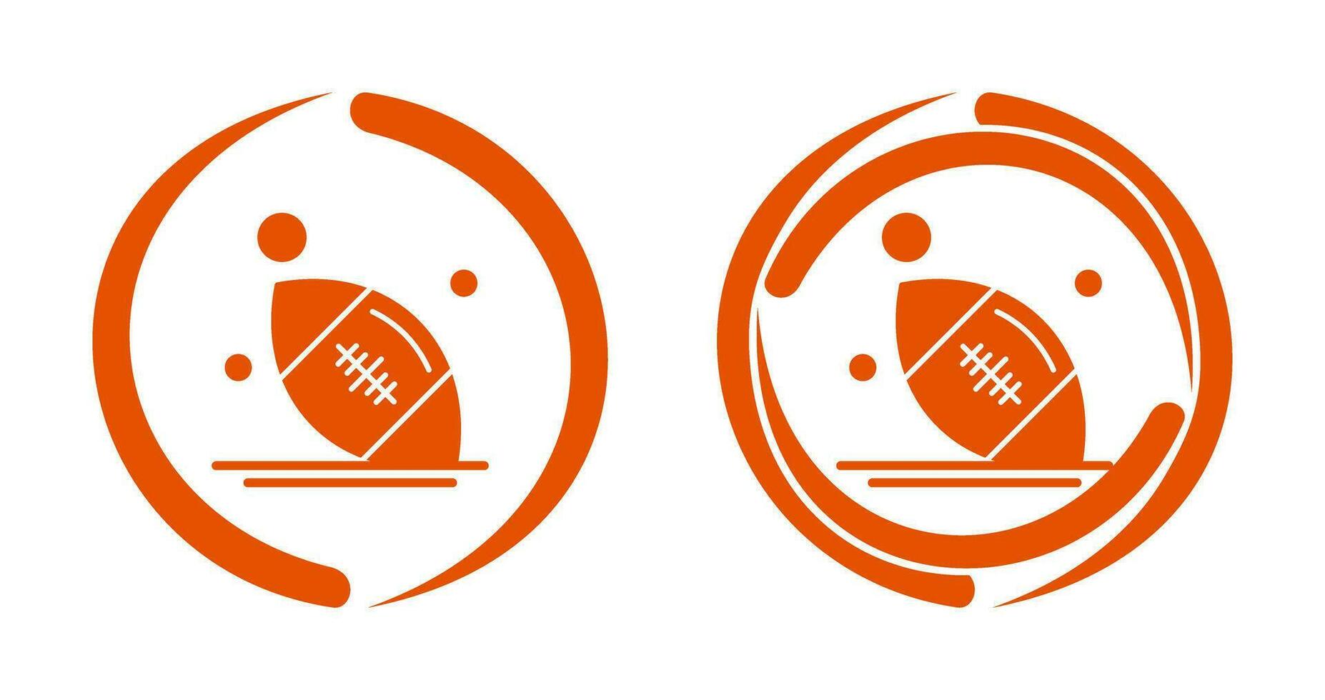 Rugby Vector Icon