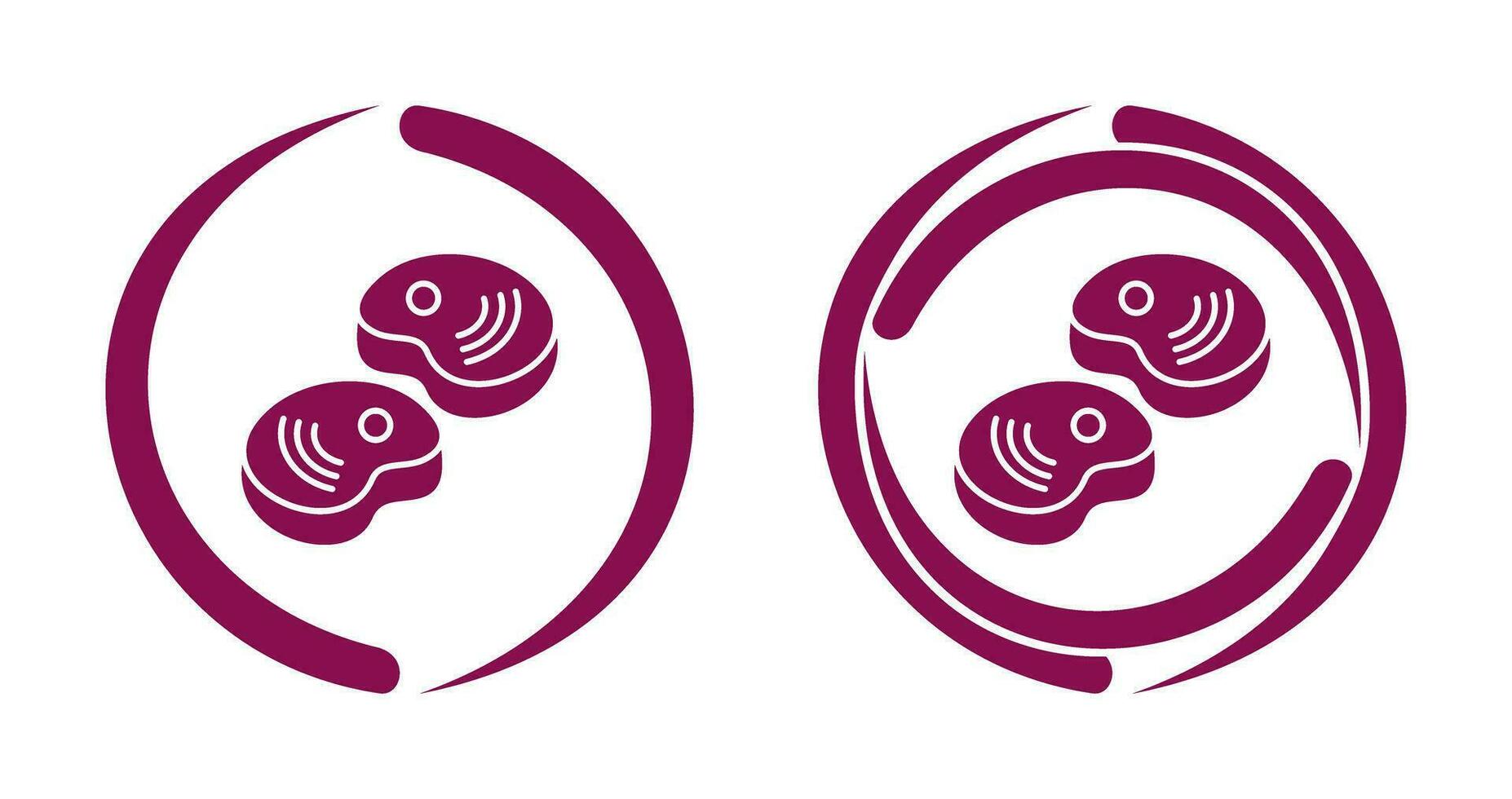 Steak Vector Icon
