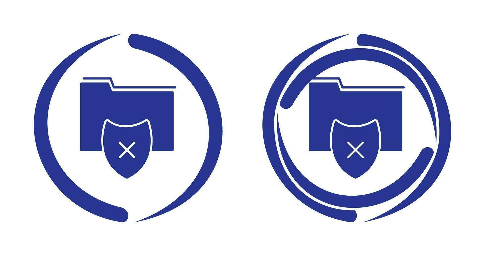 Vulnerable Folder Vector Icon